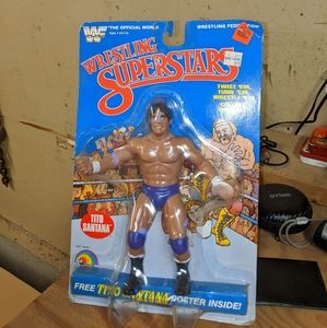 Tito Santana wrestling figure